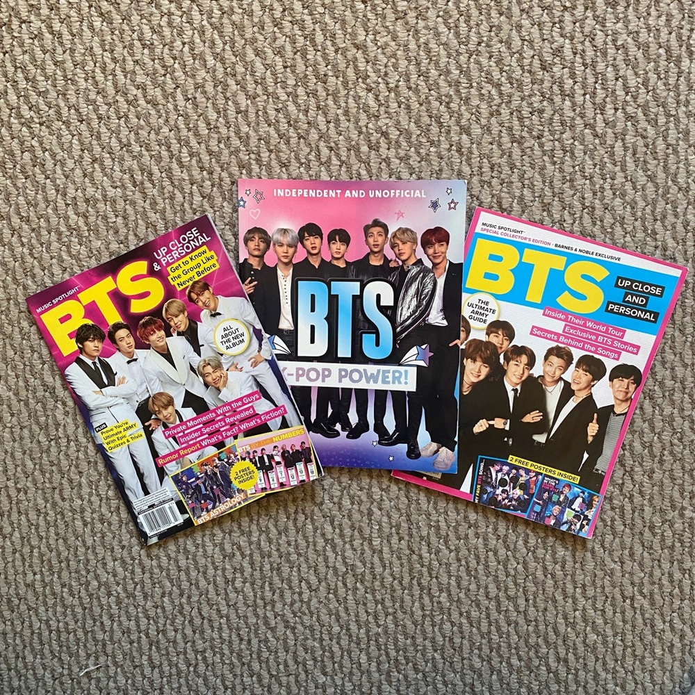 Three BTS Magazines